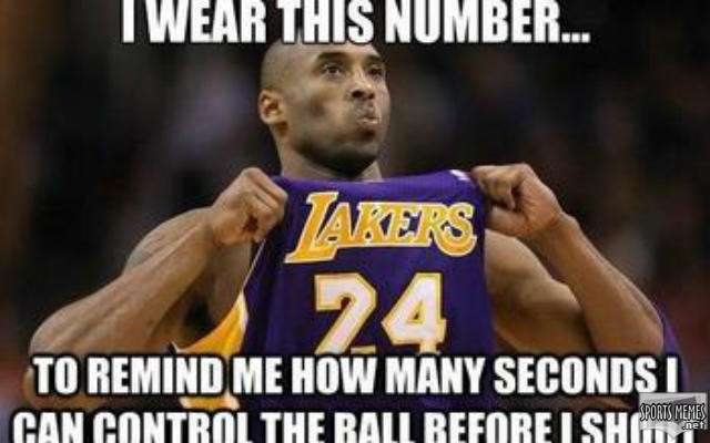 I Wear This Number Funny Sports Meme Image