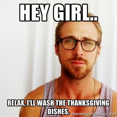 I Will Wash The Thanksgiving Dishes Funny Meme Picture
