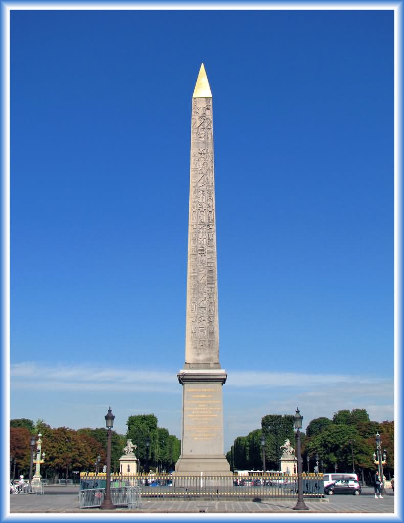 Incredible View Of Obelisk Place de la Concorde