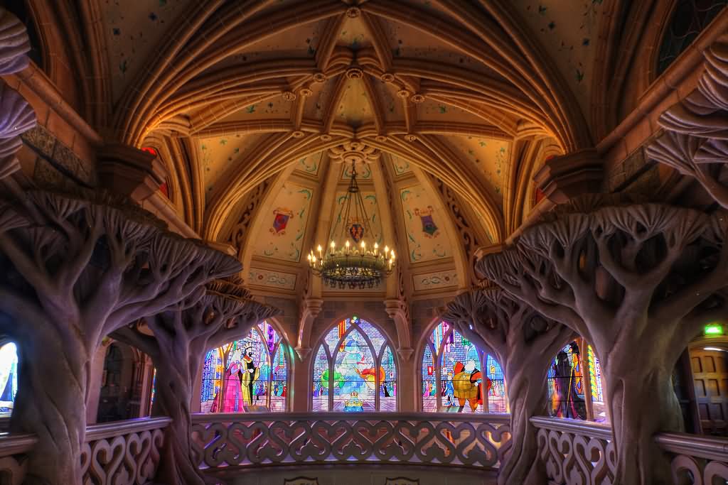 Inside Sleeping Beauty Castle Disneyland Paris
