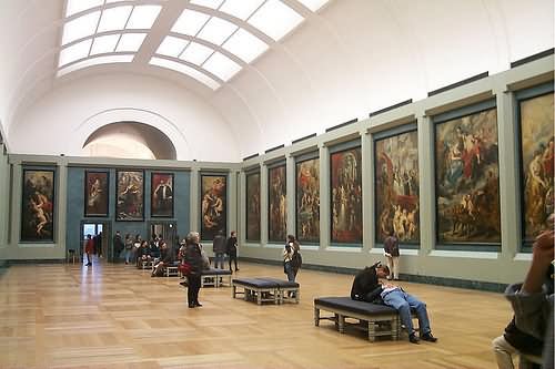 Inside The Louvre Museum