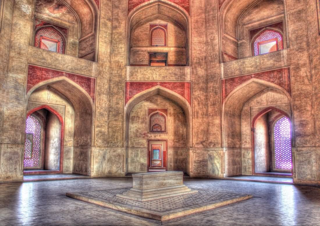 Inside View Of Humayun's Tomb