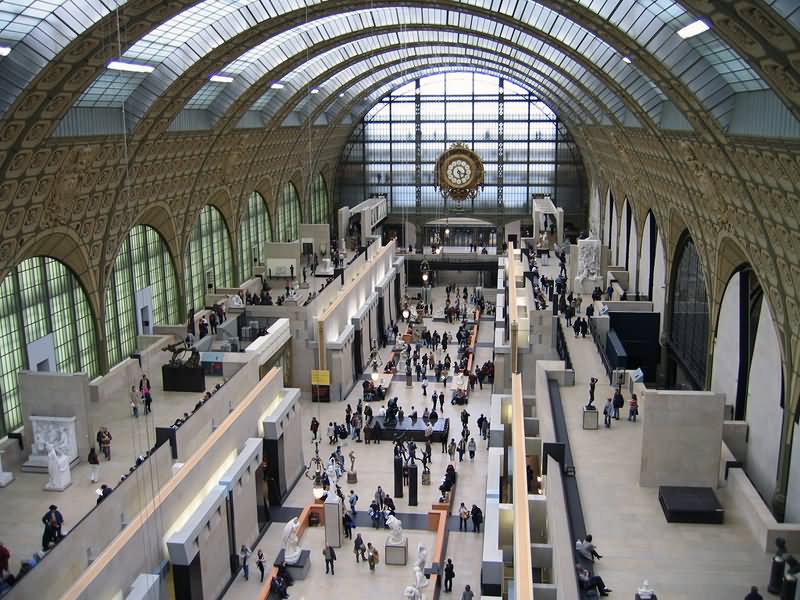 Inside View Of Musée d'Orsay