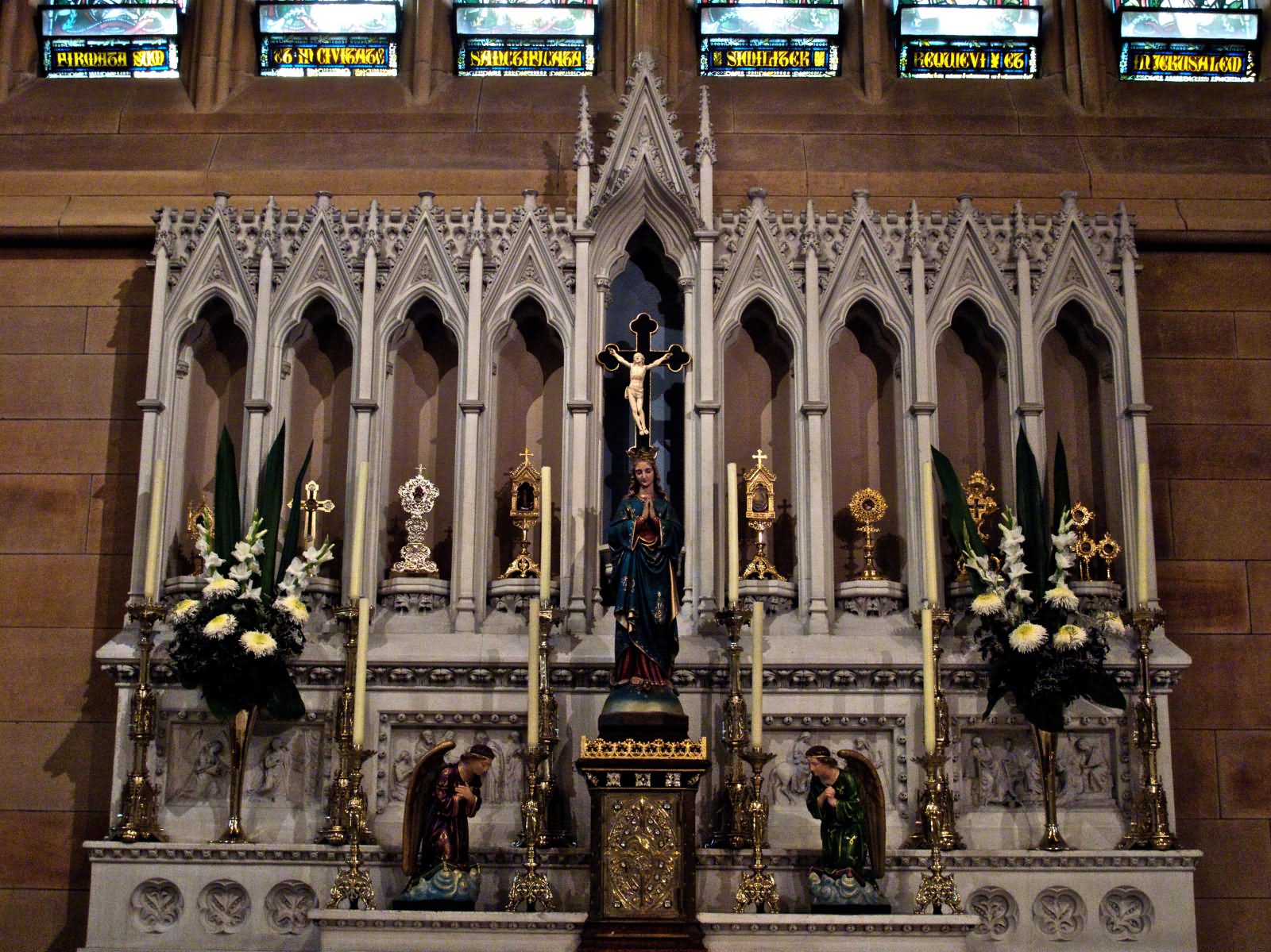 Inside View Of St. Mary's Cathedral
