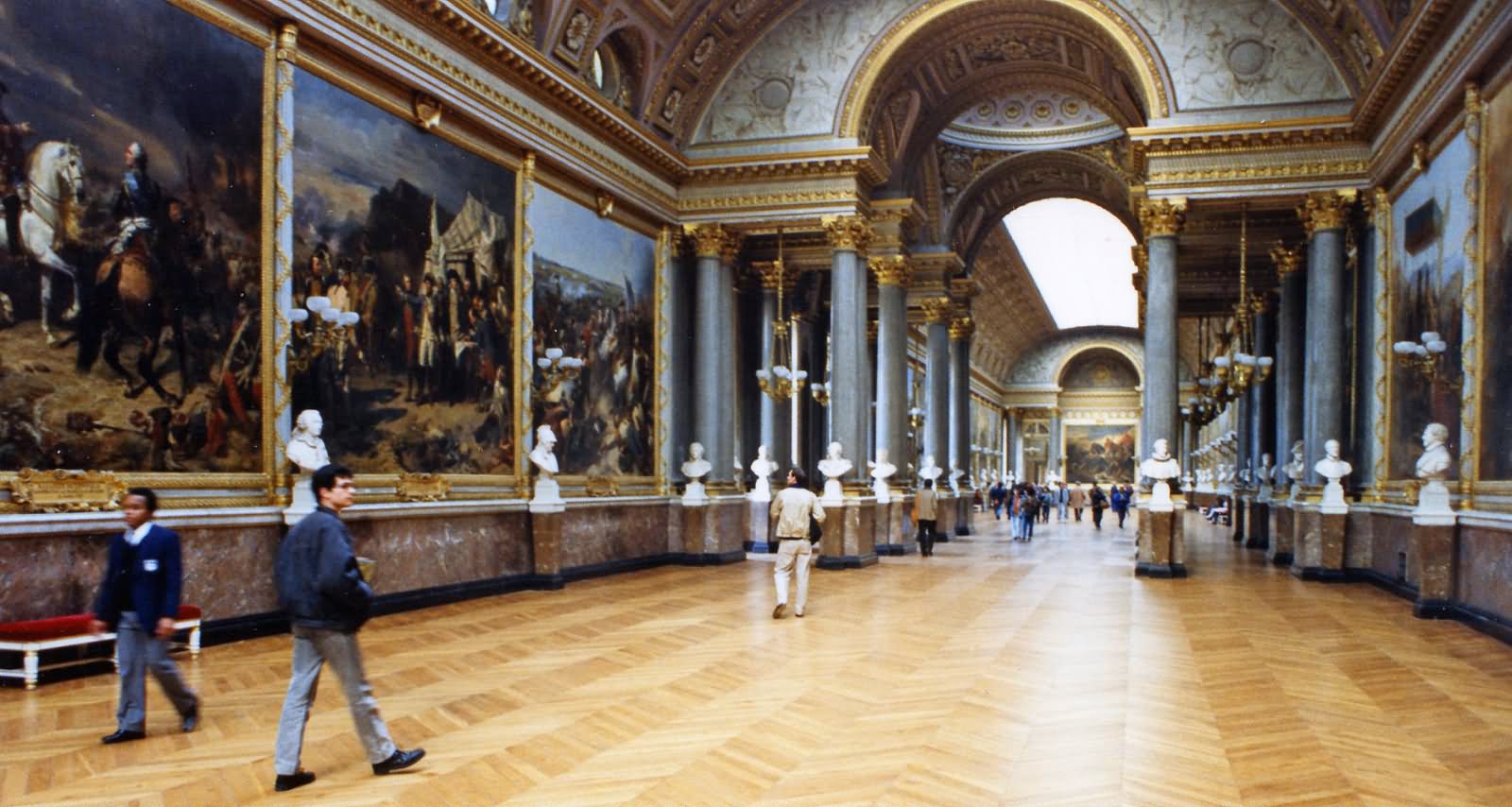 Interior View Of The Louvre Musuem Picture