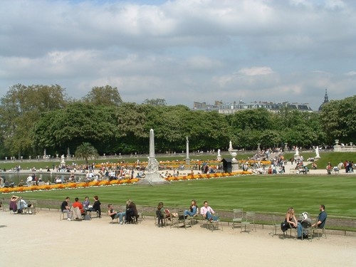Jardin du Luxembourg Garden In Paris