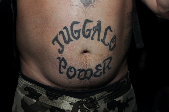 Juggalo Pooler Tattoos On Belly