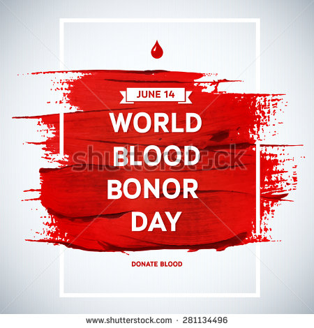 June 14 World Blood Donor Day