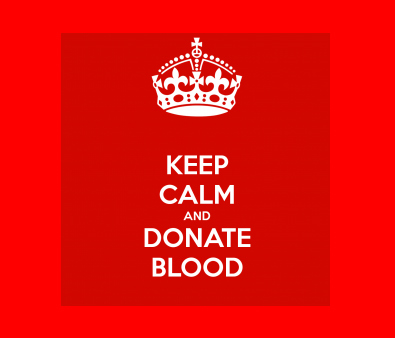 Keep Calm Donate Blood World Blood Donor Day