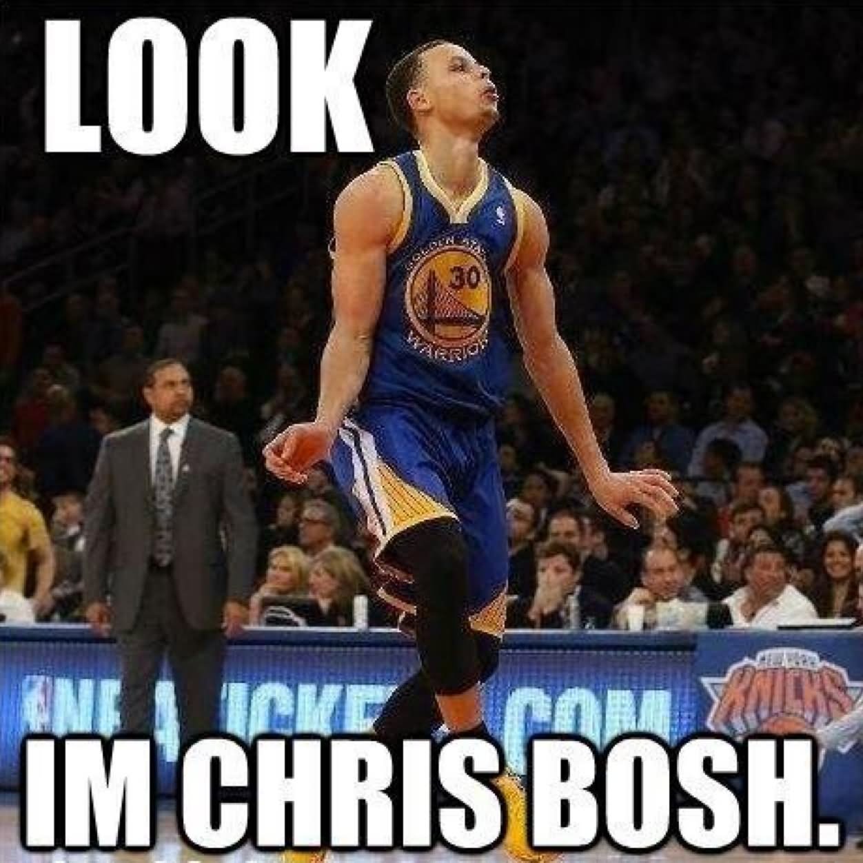 Look I Am Chris Bosh Funny Sports Meme Picture