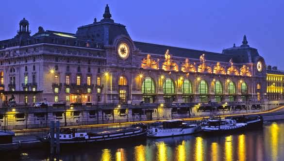 Musée d'Orsay In Night Lights Picture