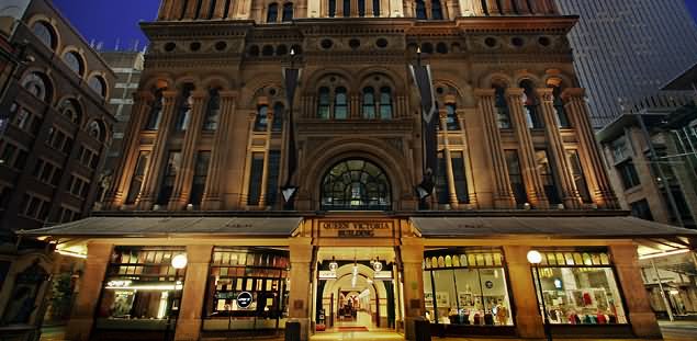 Night Picture Of Queen Victoria Building