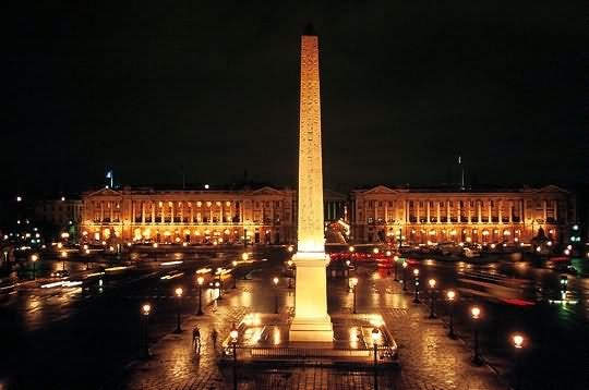 Night View Place de la Concorde