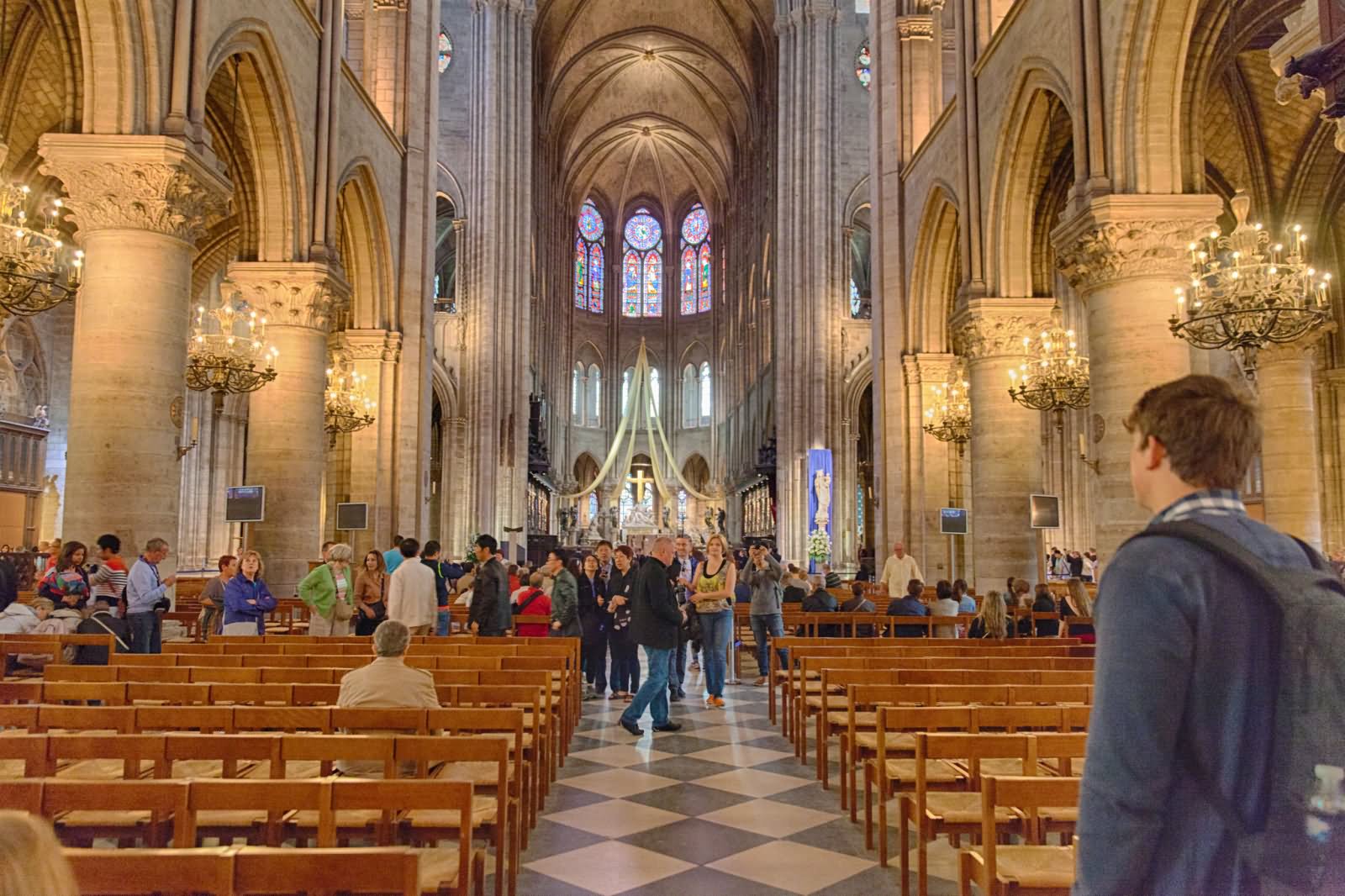 Notre Dame de Paris Interior Photo