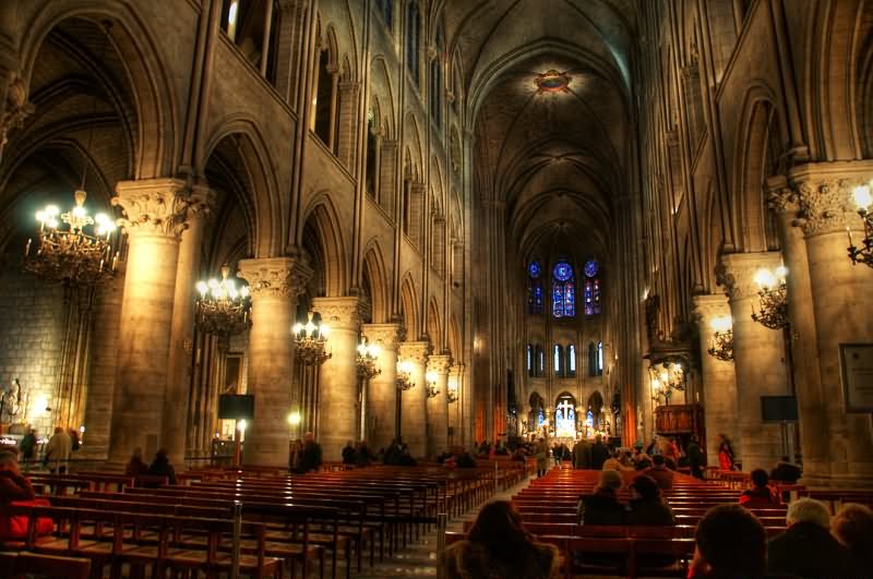 Notre Dame de Paris Interior Picture