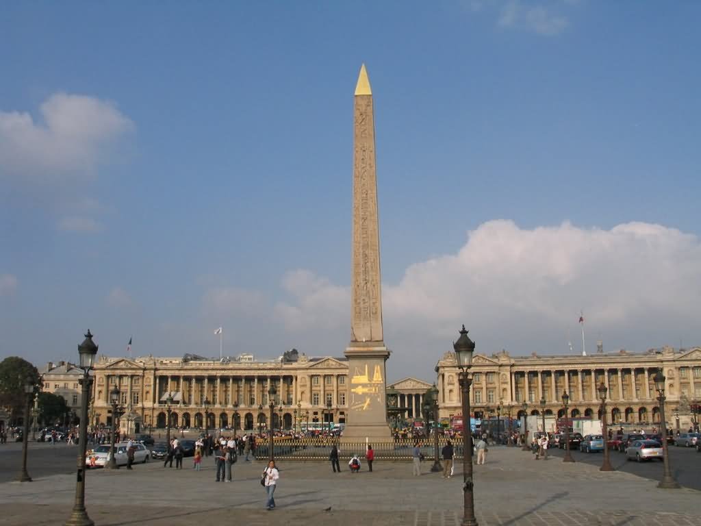Obelisk At Place de la Concorde