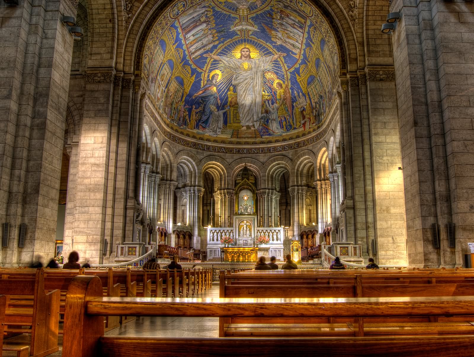 Photo Of Inside Sacre-Coeur Basilica