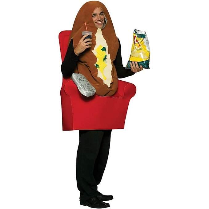 Rasta Impasto Couch Potato Funny Halloween Costume