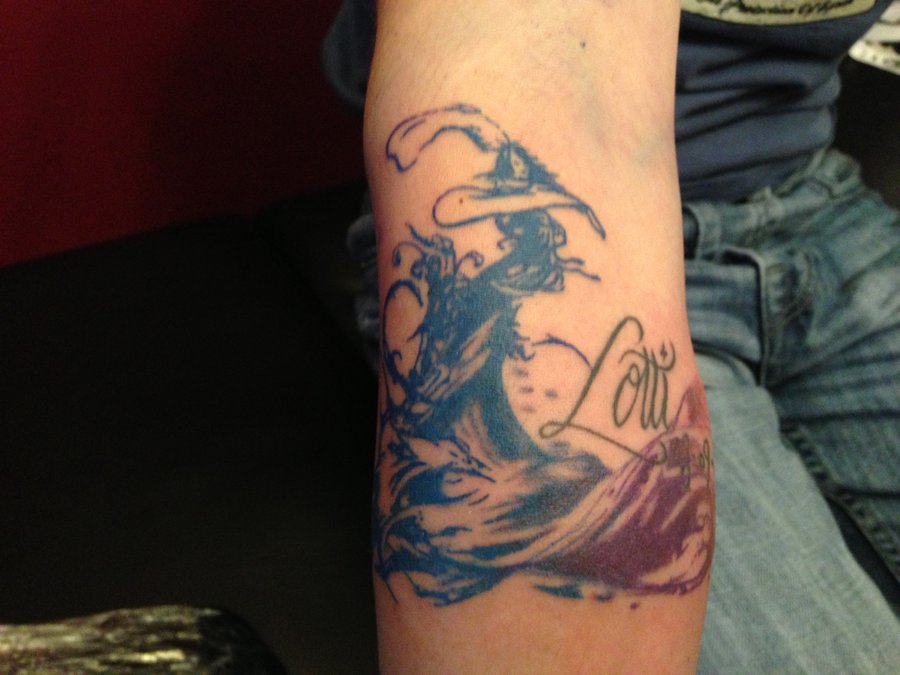 Right Arm Sleeve Final Fantasy Tattoo