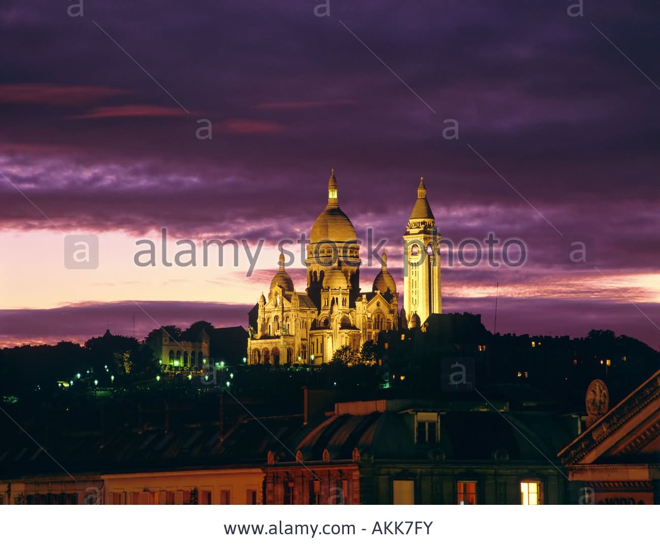 Sacre Coeur Sunset Picture