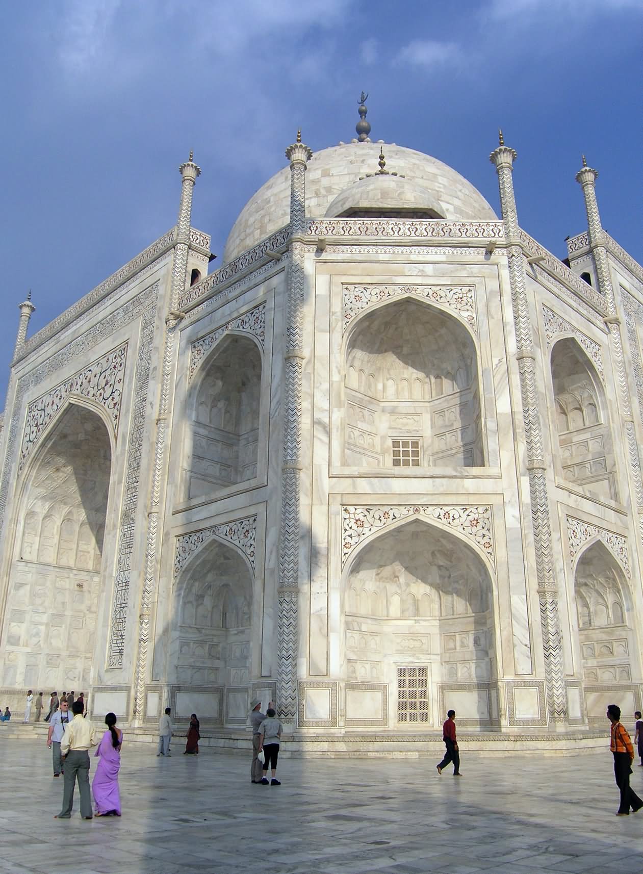 Side View Of Taj Mahal