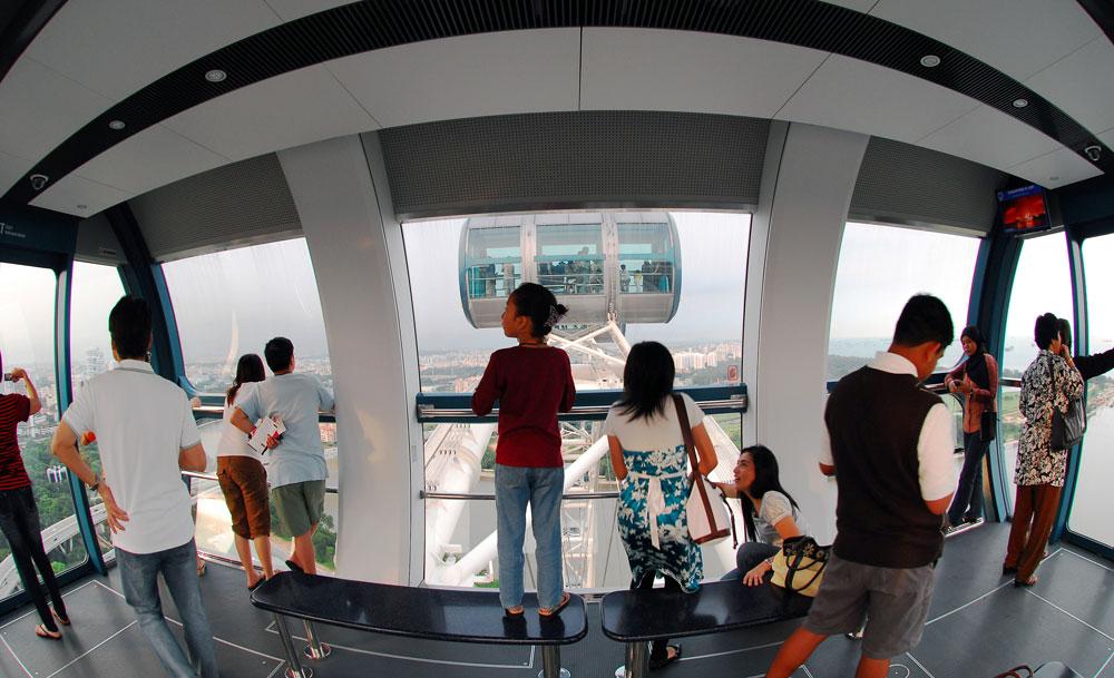 Singapore Flyer Capsule Inside View Image