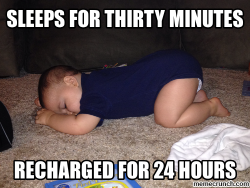 Sleeps For Thirty Minutes Funny Meme Image
