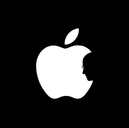 Steve Jobs Apple Optical Illusion Picture