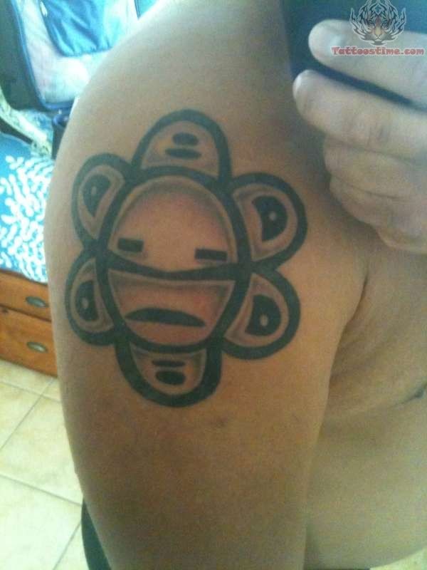 Taino Sun Symbol Tattoo For Men