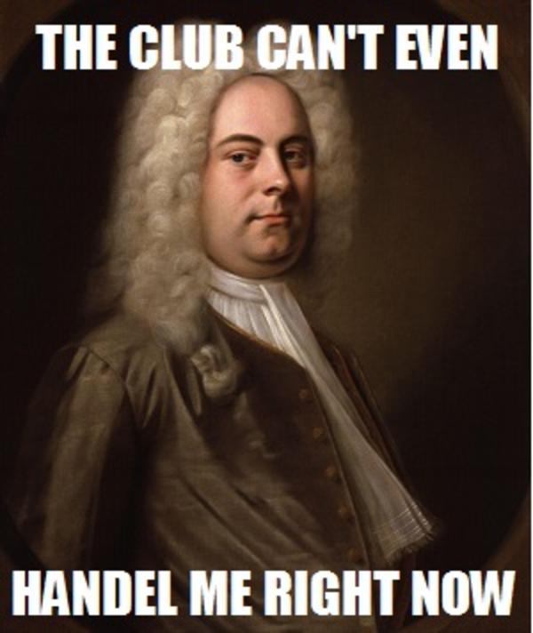 The Club Can't Even Handel Me Right Now Funny Weird Meme Picture