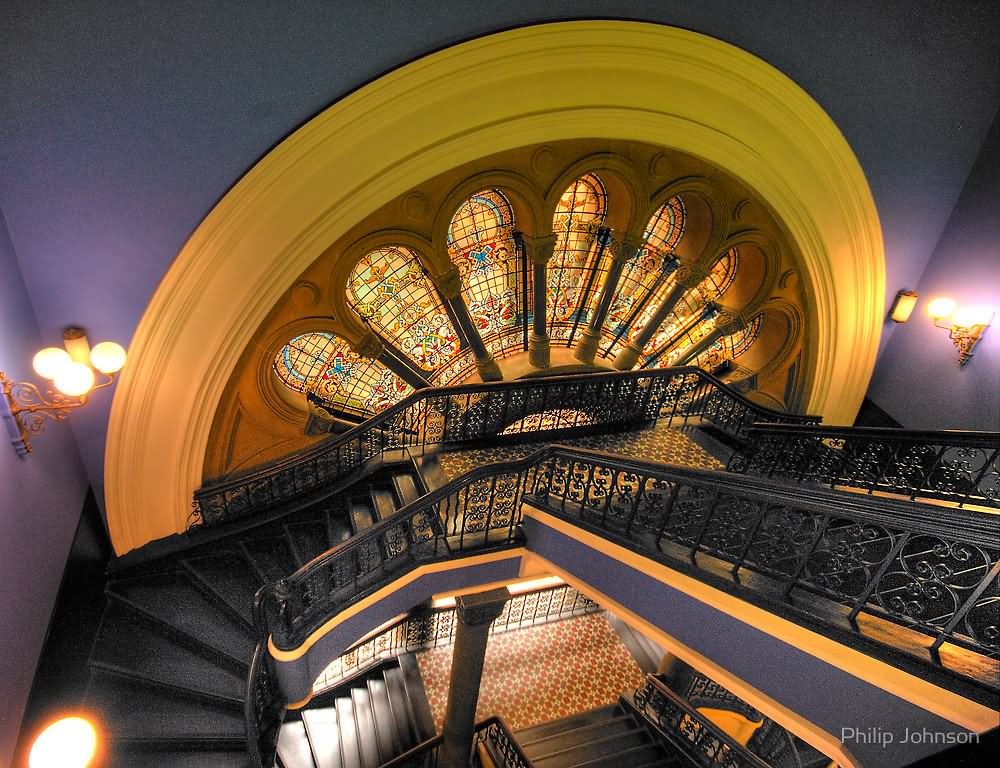 The Grand Staircase Inside Queen Victoria Building