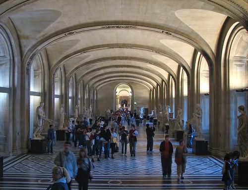 The Louvre Musuem Interior