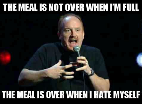 The Meal Is Not Over When I Am Full Funny Thanksgiving Meme Photo