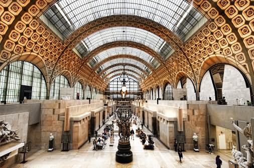 The Musée d'Orsay Museum Inside View