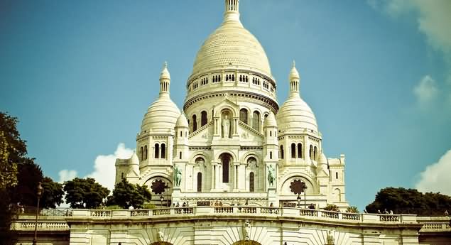The Sacre-Coeur In Paris