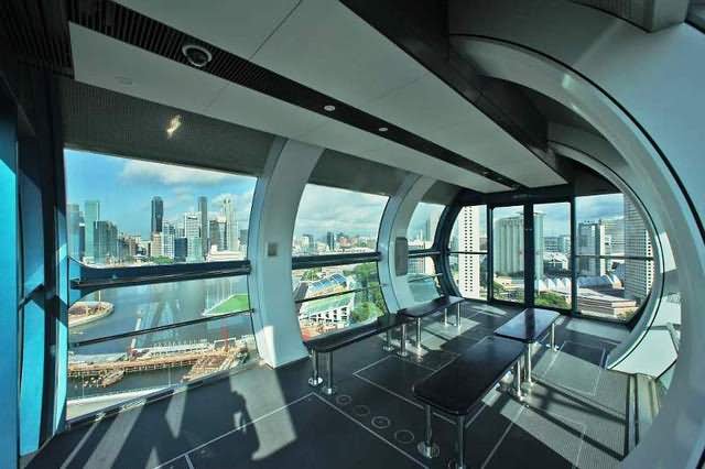 The Singapore Flyer Capsule Inside Picture