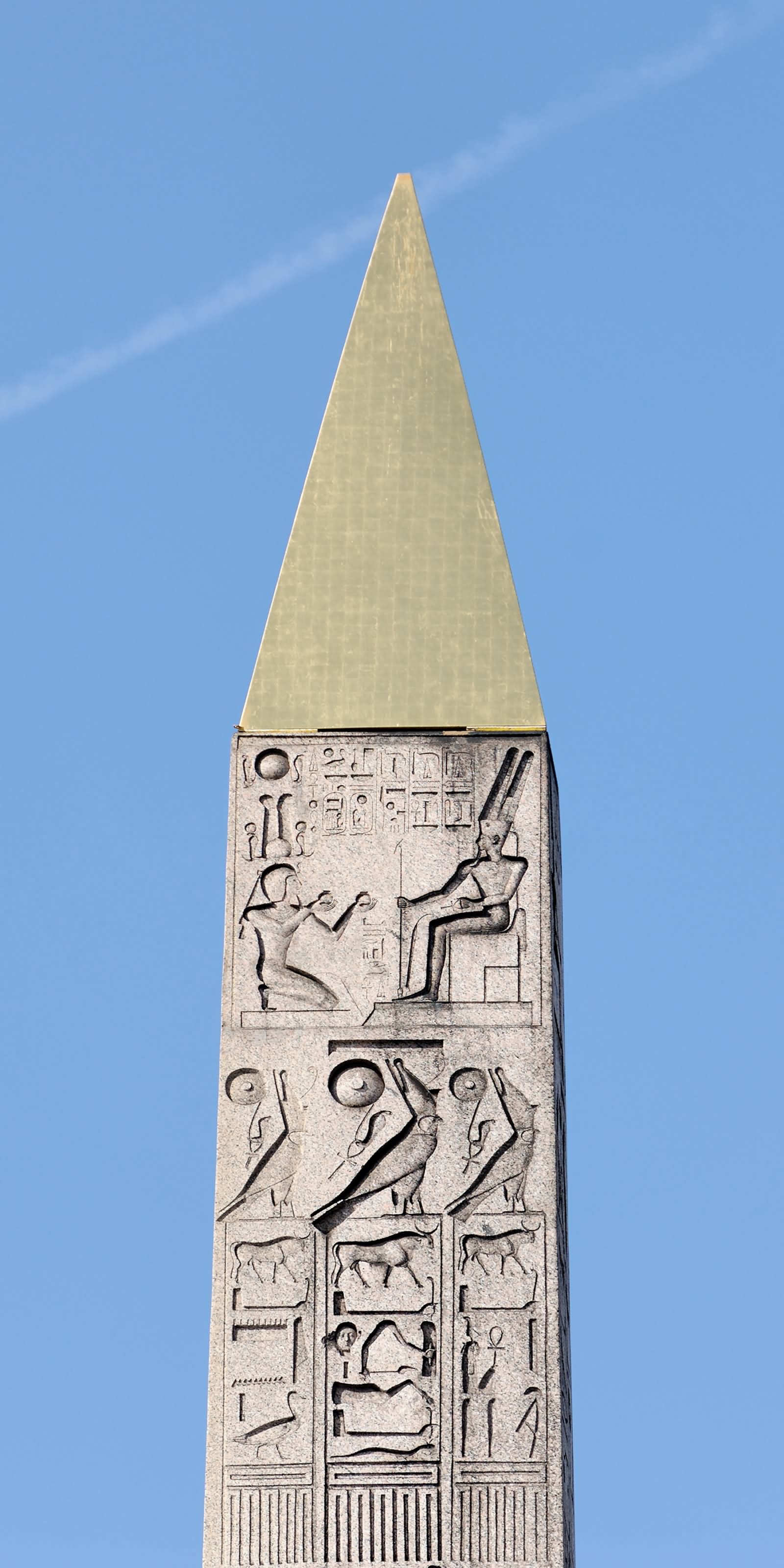 Upper Part Of Obelisk Place de la Concorde, Paris