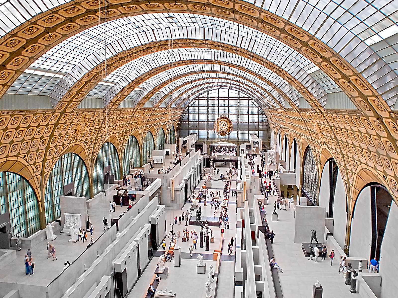 Very Beautiful Inside View Of Musée d'Orsay