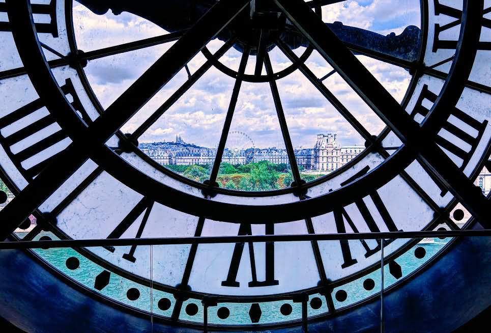 View From Clock At Musée d'Orsay