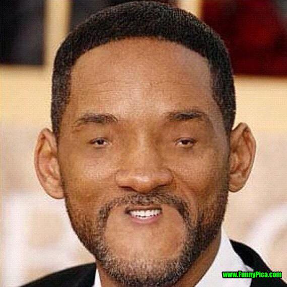 Will Smith Funny Photoshopped Face Picture