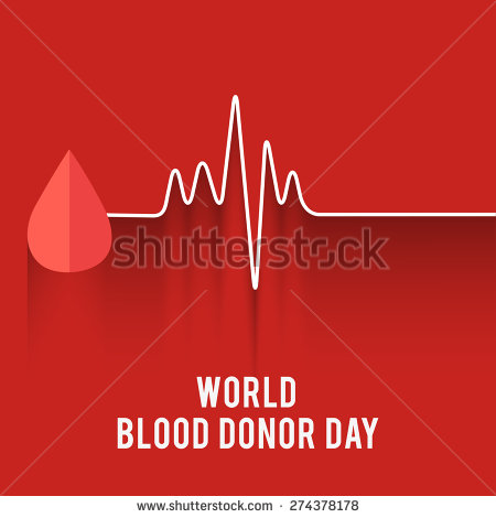 World Blood Donor Day Heart Beat Picture