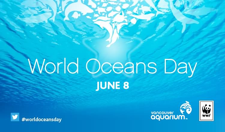 World Oceans Day June 8 Poster