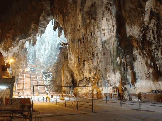400m Long Batu Caves Inside Picture