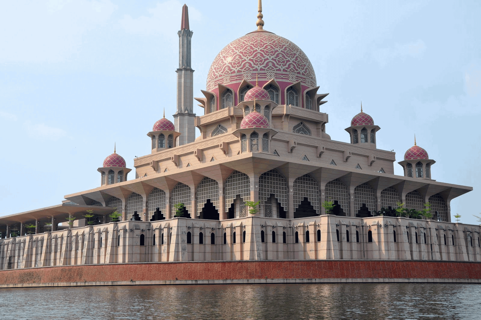 Back View Of Putra Mosque