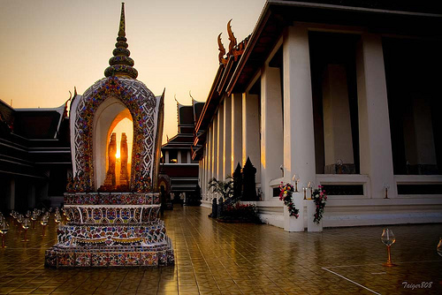 Bai Sema Wat Saket Temple Picture
