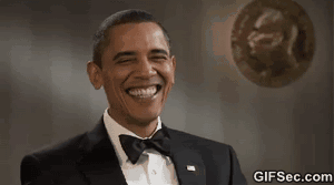 Barack Obama Laughing Gif Funny Image For Whatsapp