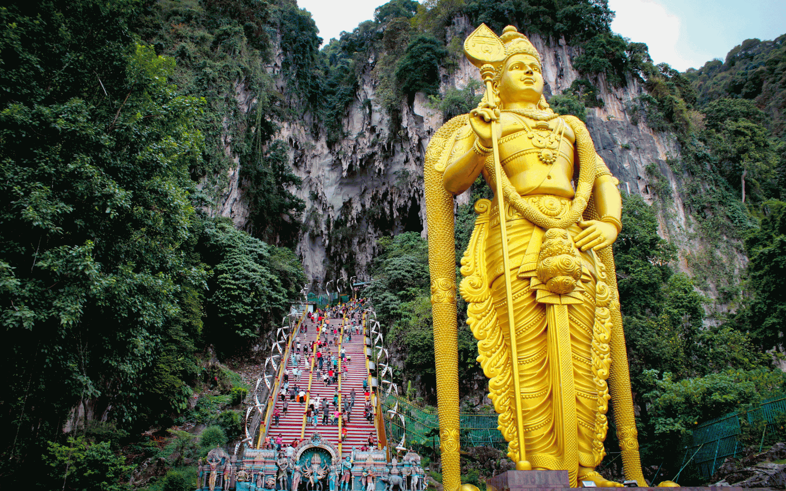 Batu Caves Temple In Kuala Lumpur, Malaysia