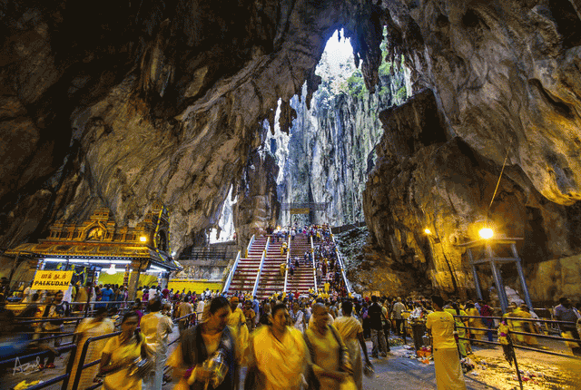 Batu Caves Temple Inside View