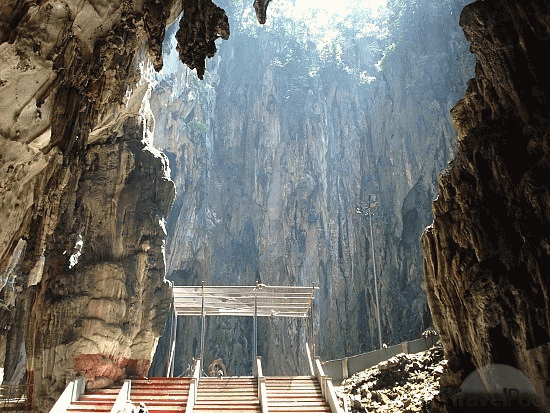 Beautiful Inside View Of Batu Caves, Malaysia
