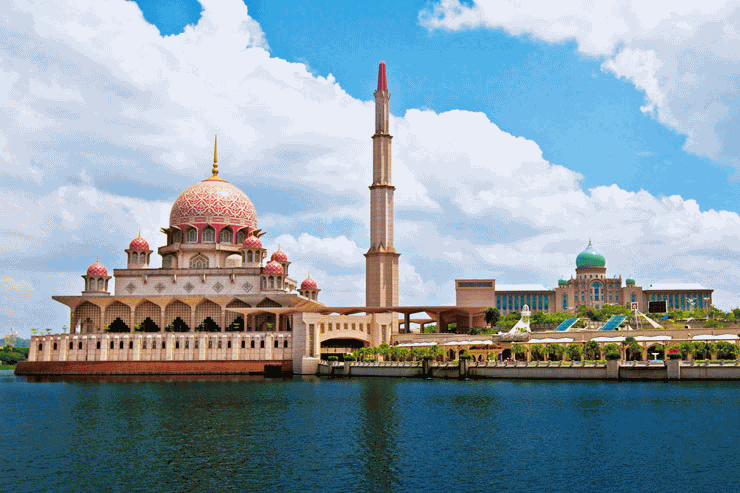 Beautiful Picture Of Putra Mosque